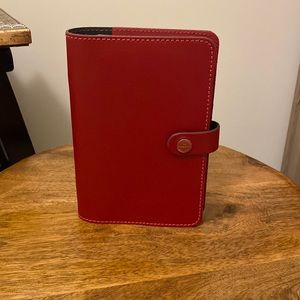 Filofax The Original Personal Leather Organizer, Pillarbox Red